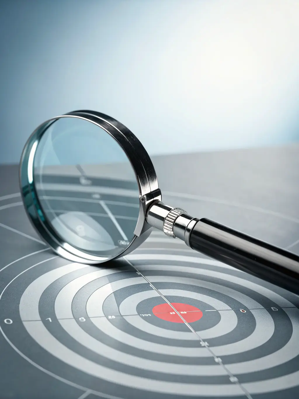 A clean, modern illustration depicting the 'Discovery' phase of a website revitalization project. The image should show a magnifying glass over a website wireframe, symbolizing analysis and planning.
